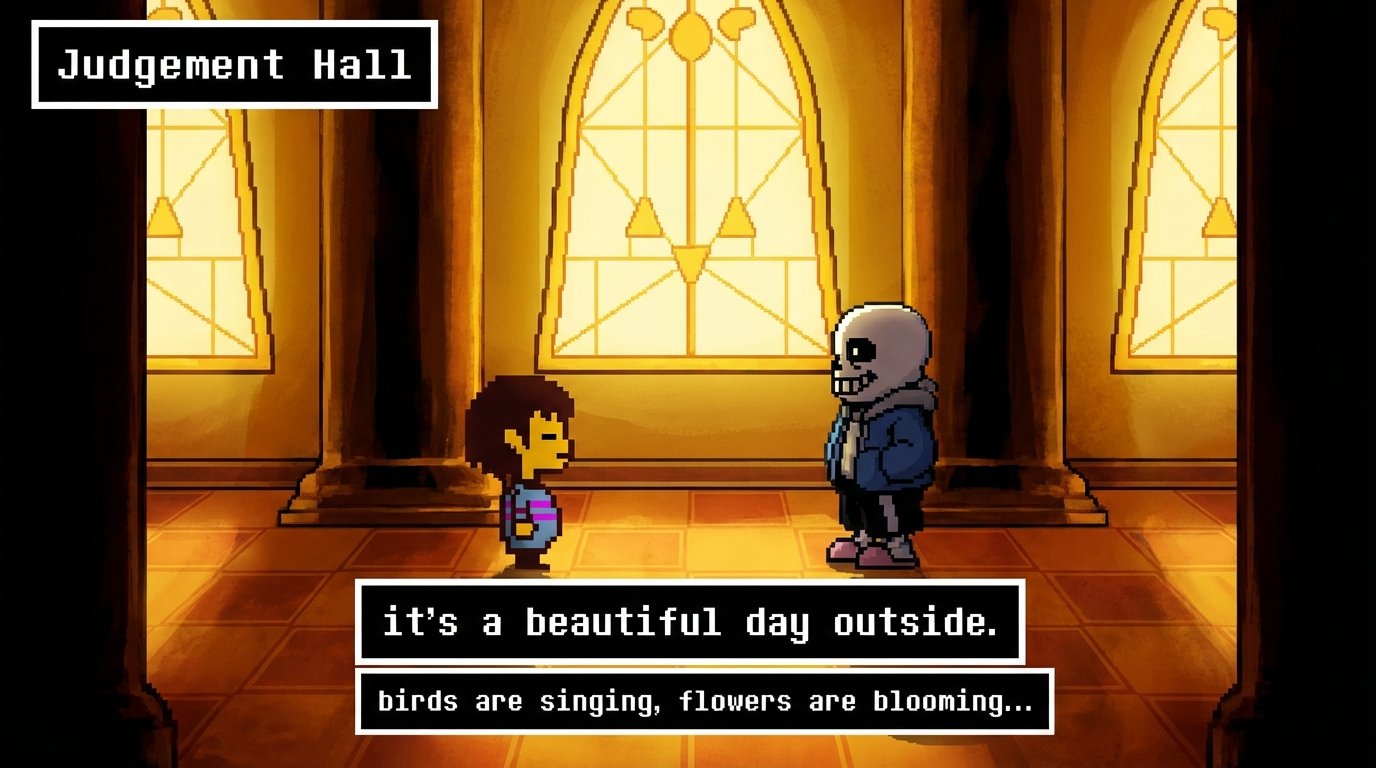 Undertale game screenshot