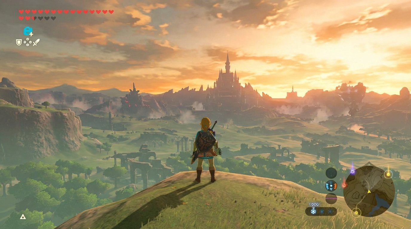 The Legend of Zelda: Breath of the Wild game screenshot