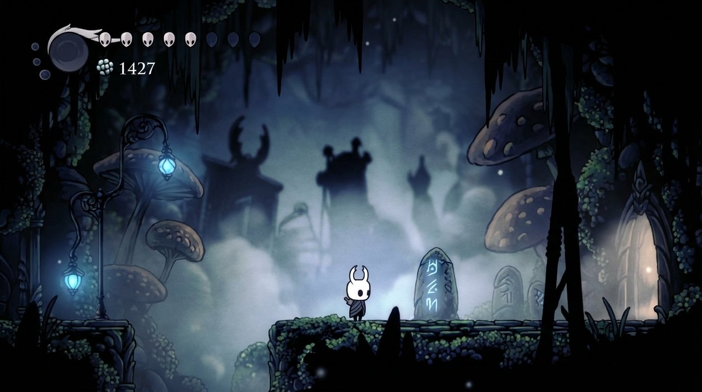 Hollow Knight game screenshot