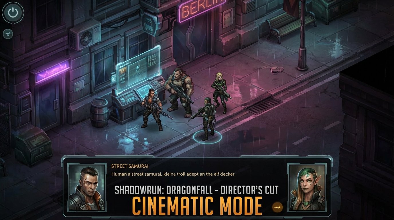 Shadowrun: Dragonfall game screenshot