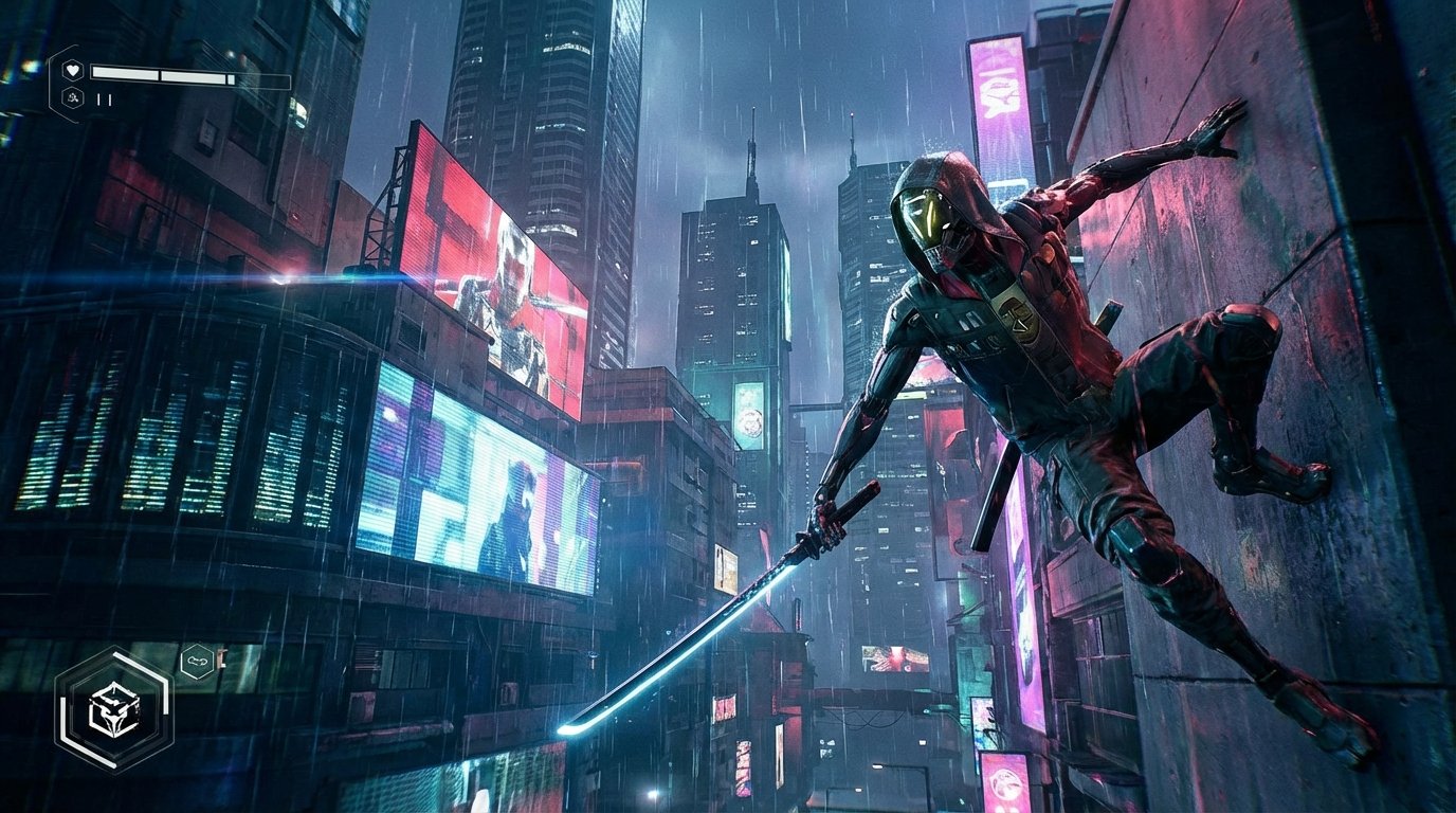 Ghostrunner game screenshot