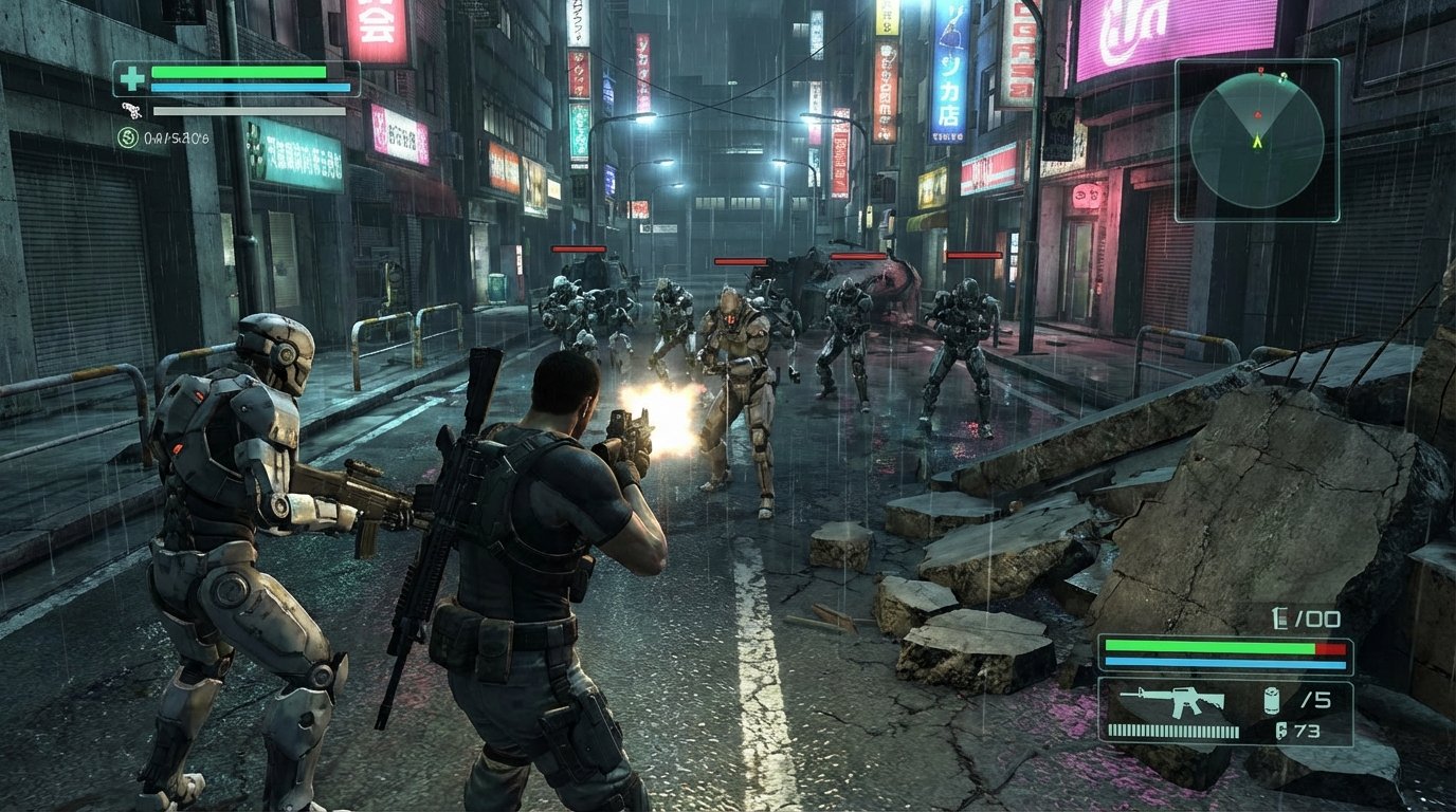 Binary Domain game screenshot