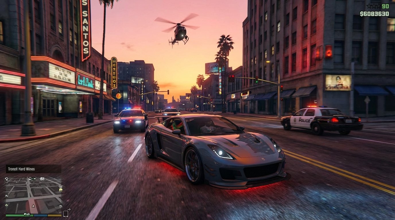 Grand Theft Auto V game screenshot
