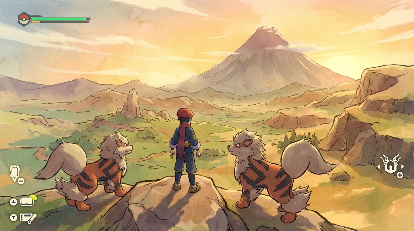 Pokémon Legends: Arceus game screenshot