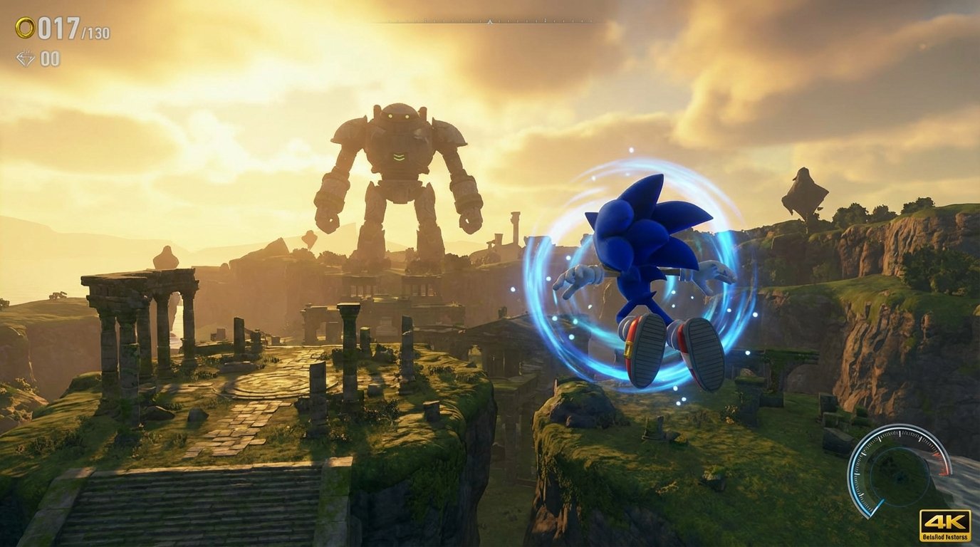Sonic Frontiers game screenshot