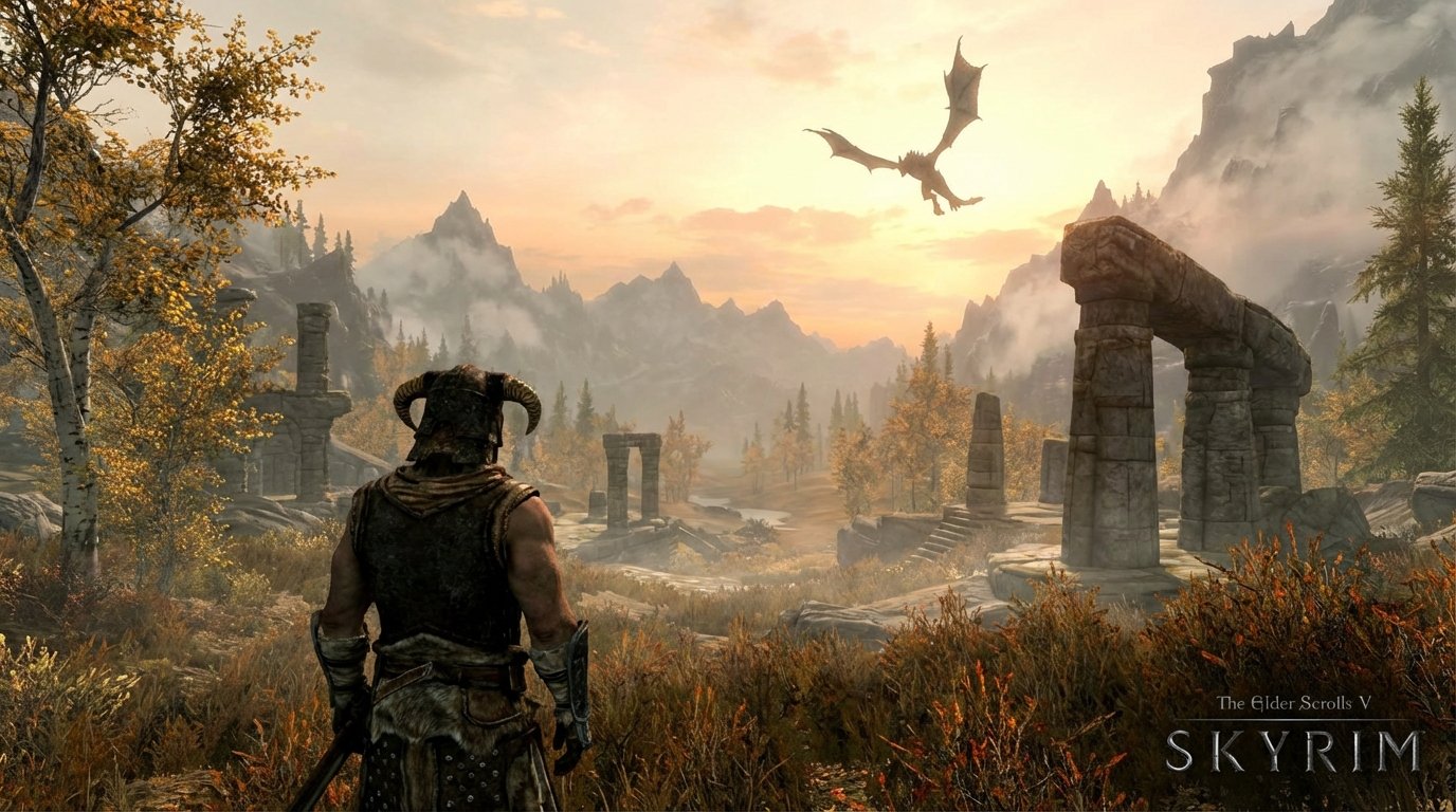 The Elder Scrolls V: Skyrim game screenshot