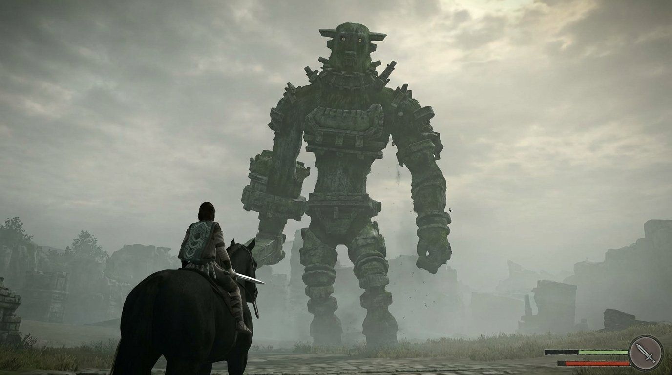 Shadow of the Colossus game screenshot
