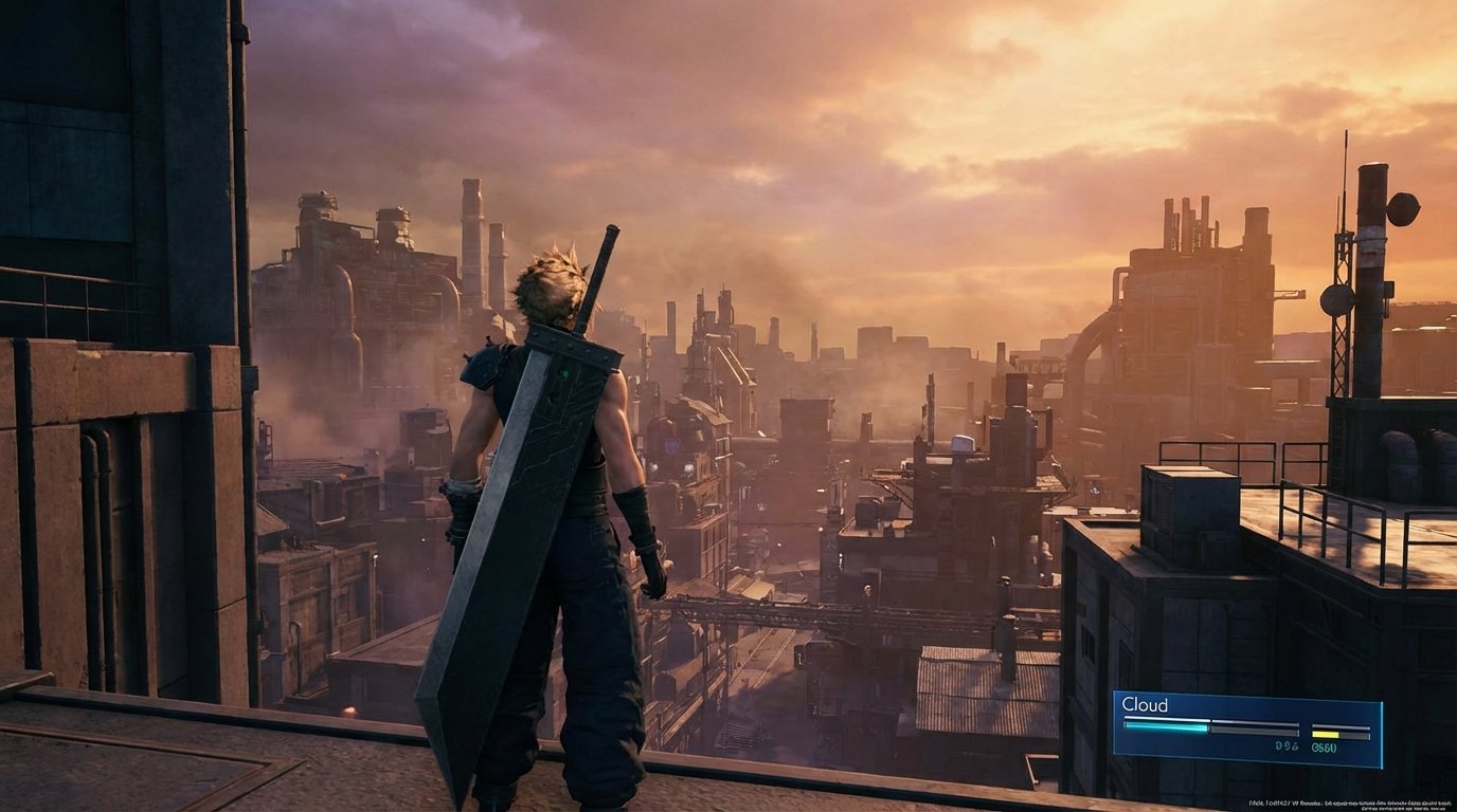 Final Fantasy VII game screenshot