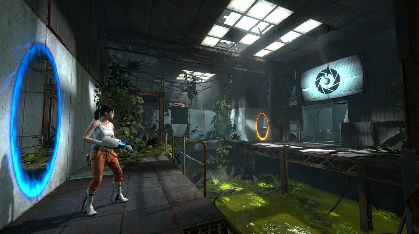 Portal 2 game screenshot