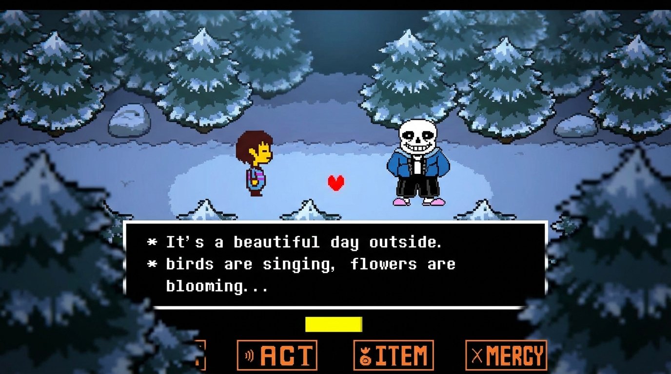 Undertale game screenshot