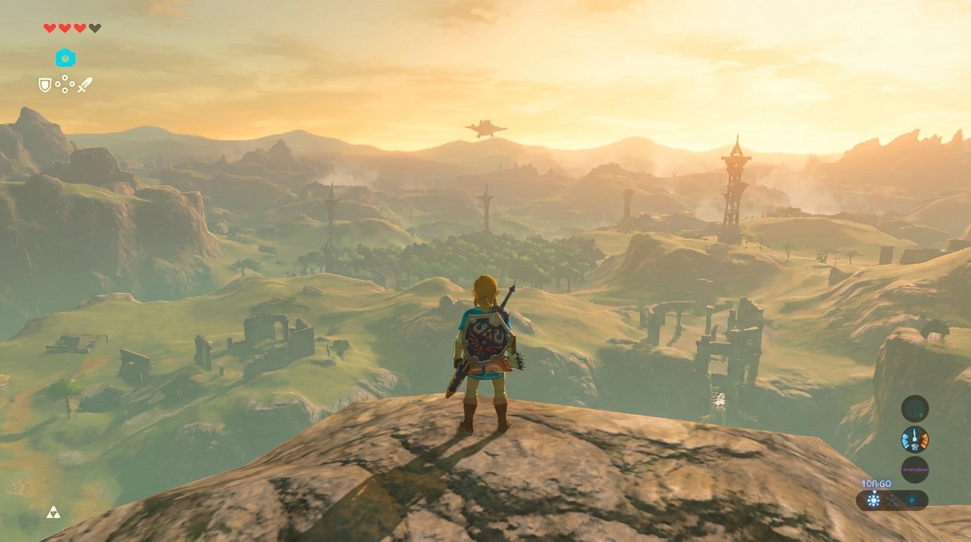 The Legend of Zelda: Breath of the Wild game screenshot