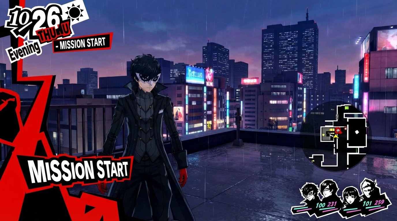 Persona 5 game screenshot