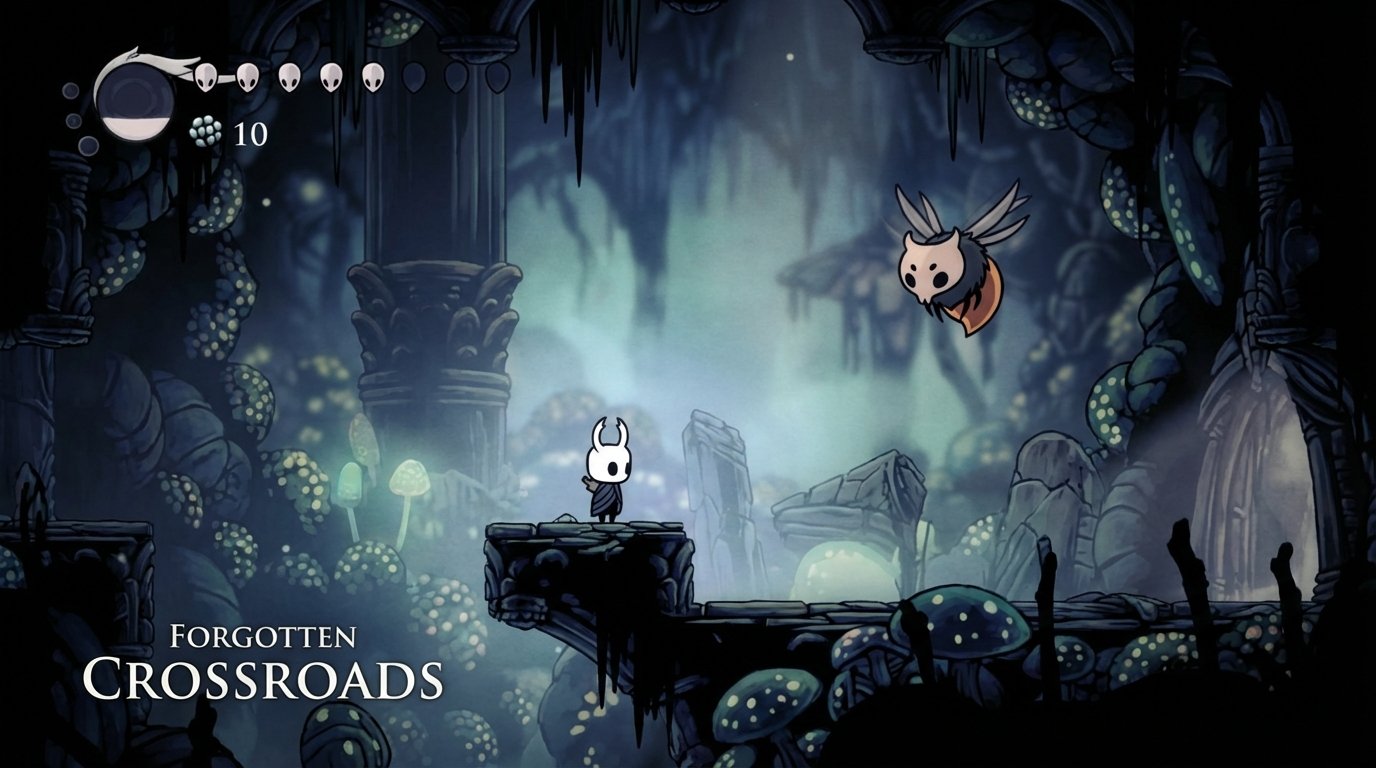 Hollow Knight game screenshot