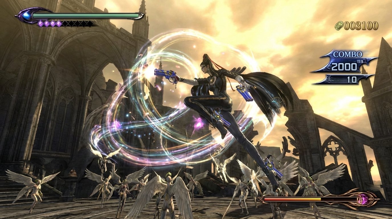 Bayonetta game screenshot