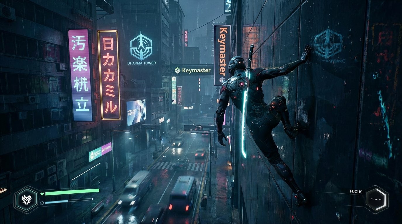 Ghostrunner game screenshot