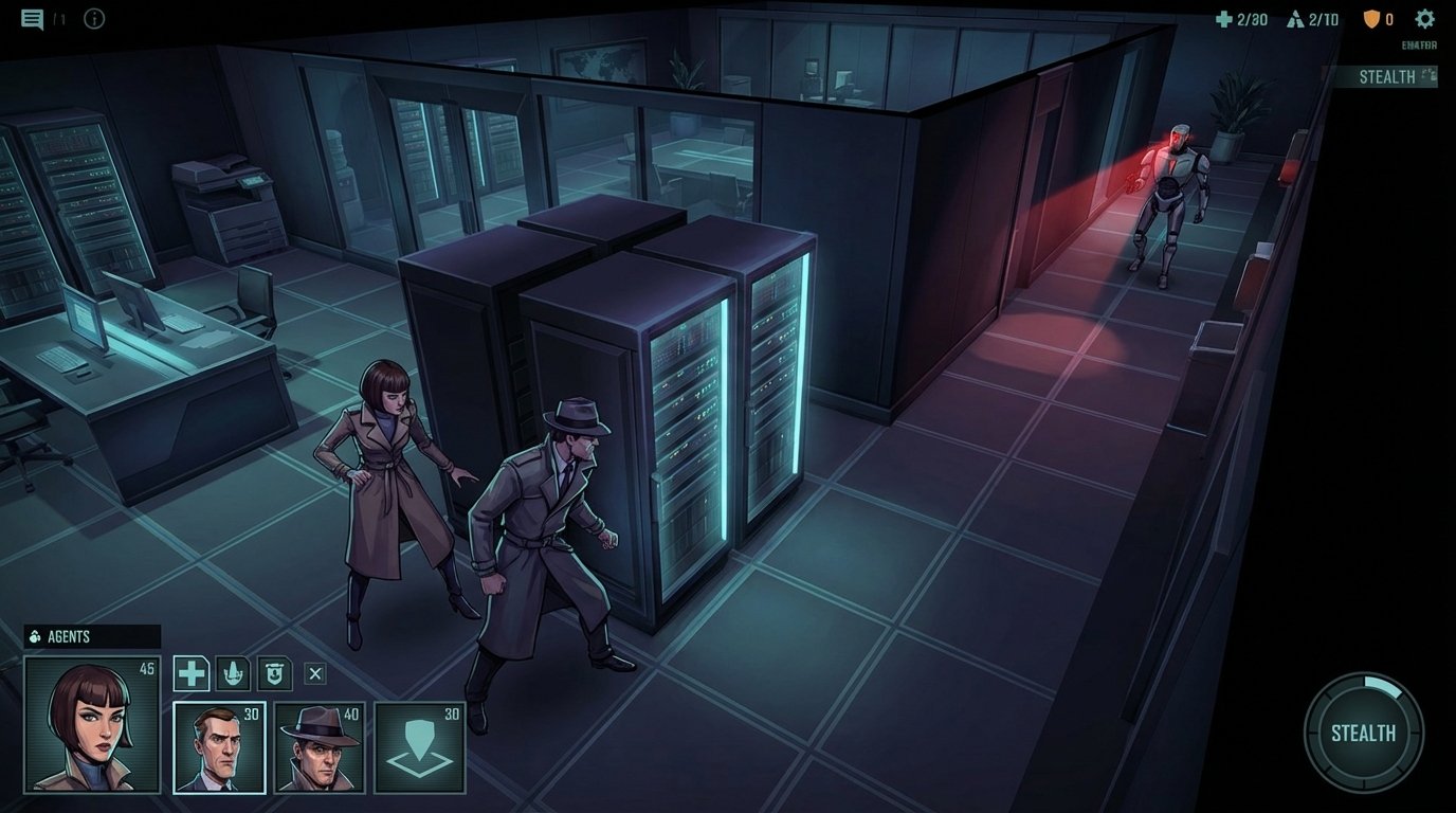 Invisible, Inc. game screenshot
