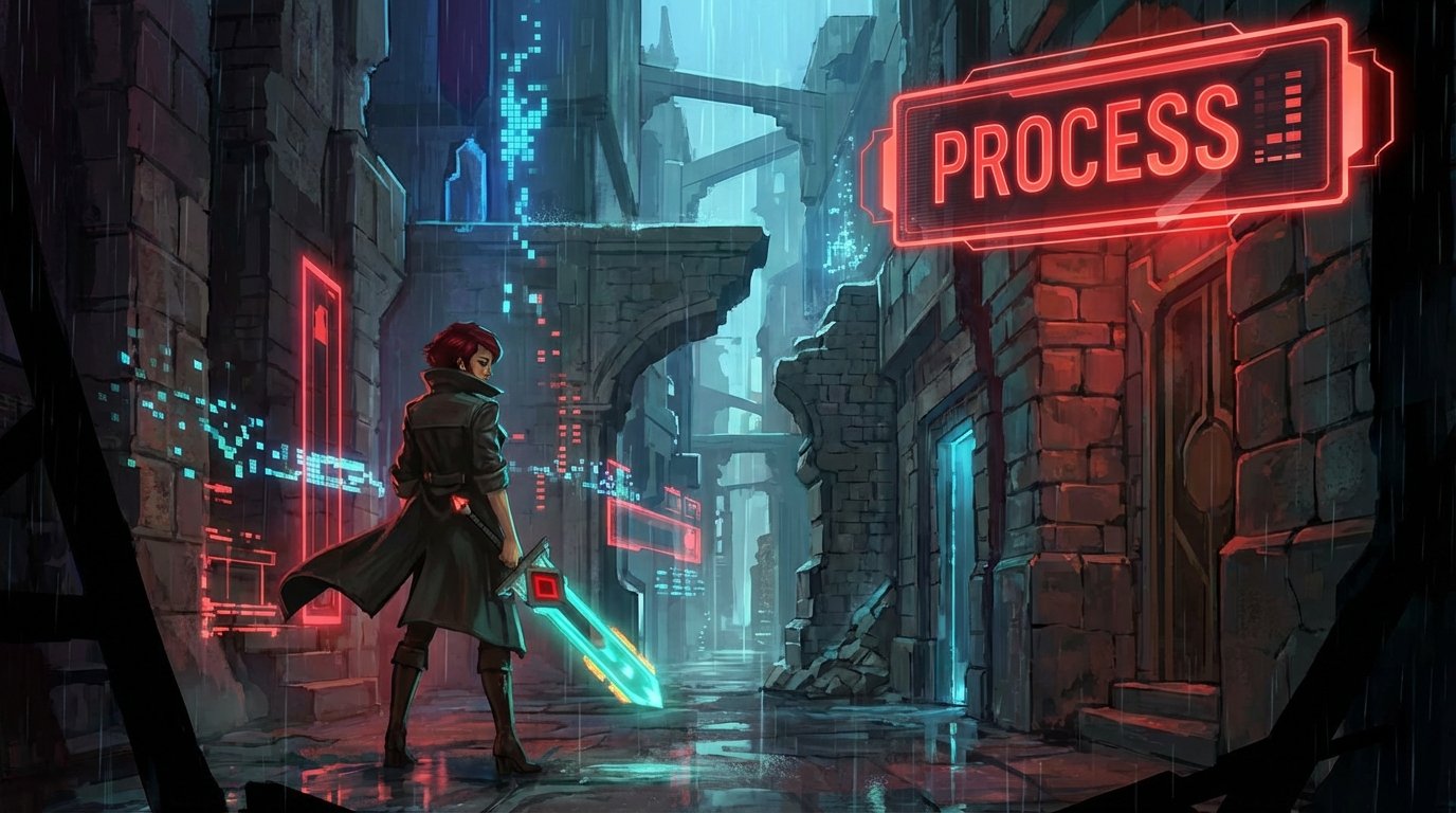 Transistor game screenshot