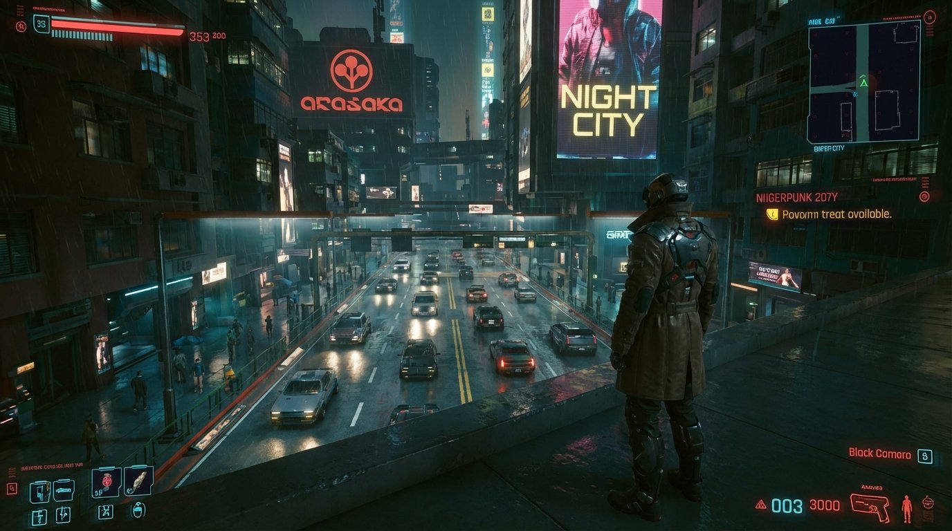 Cyberpunk 2077 game screenshot