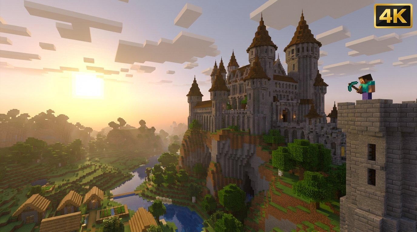 Minecraft game screenshot