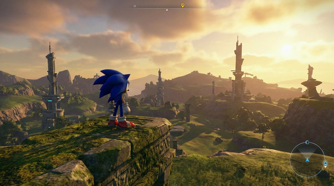 Sonic Frontiers game screenshot