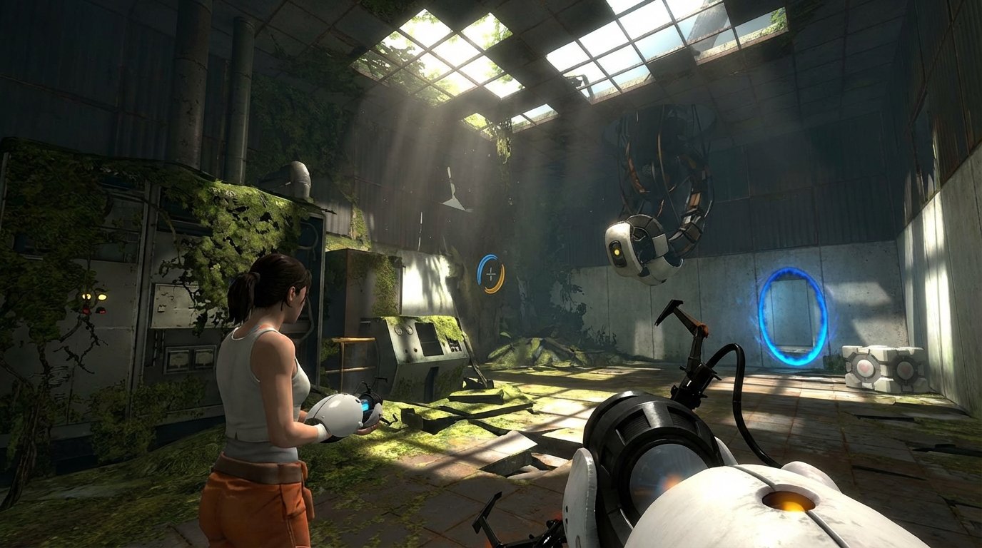 Portal 2 game screenshot