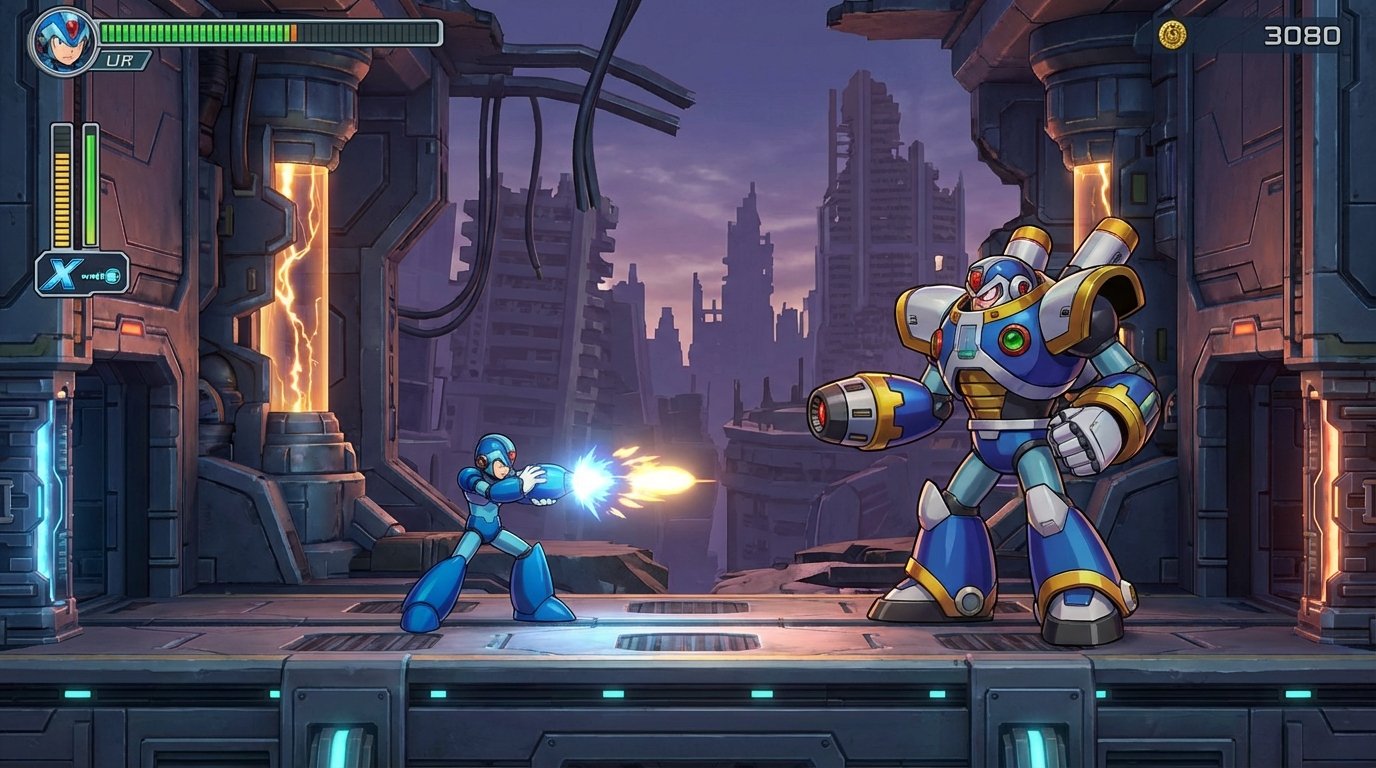 Mega Man X game screenshot