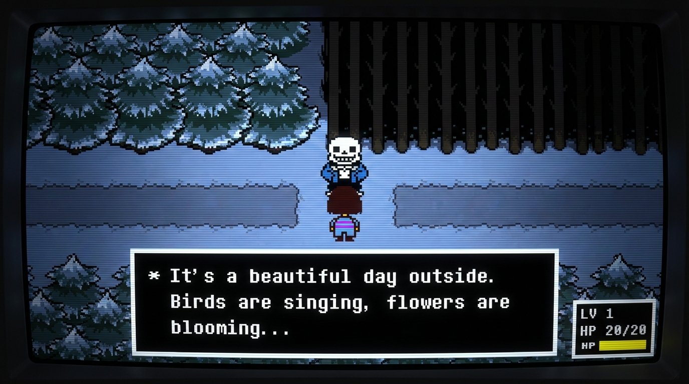 Undertale game screenshot