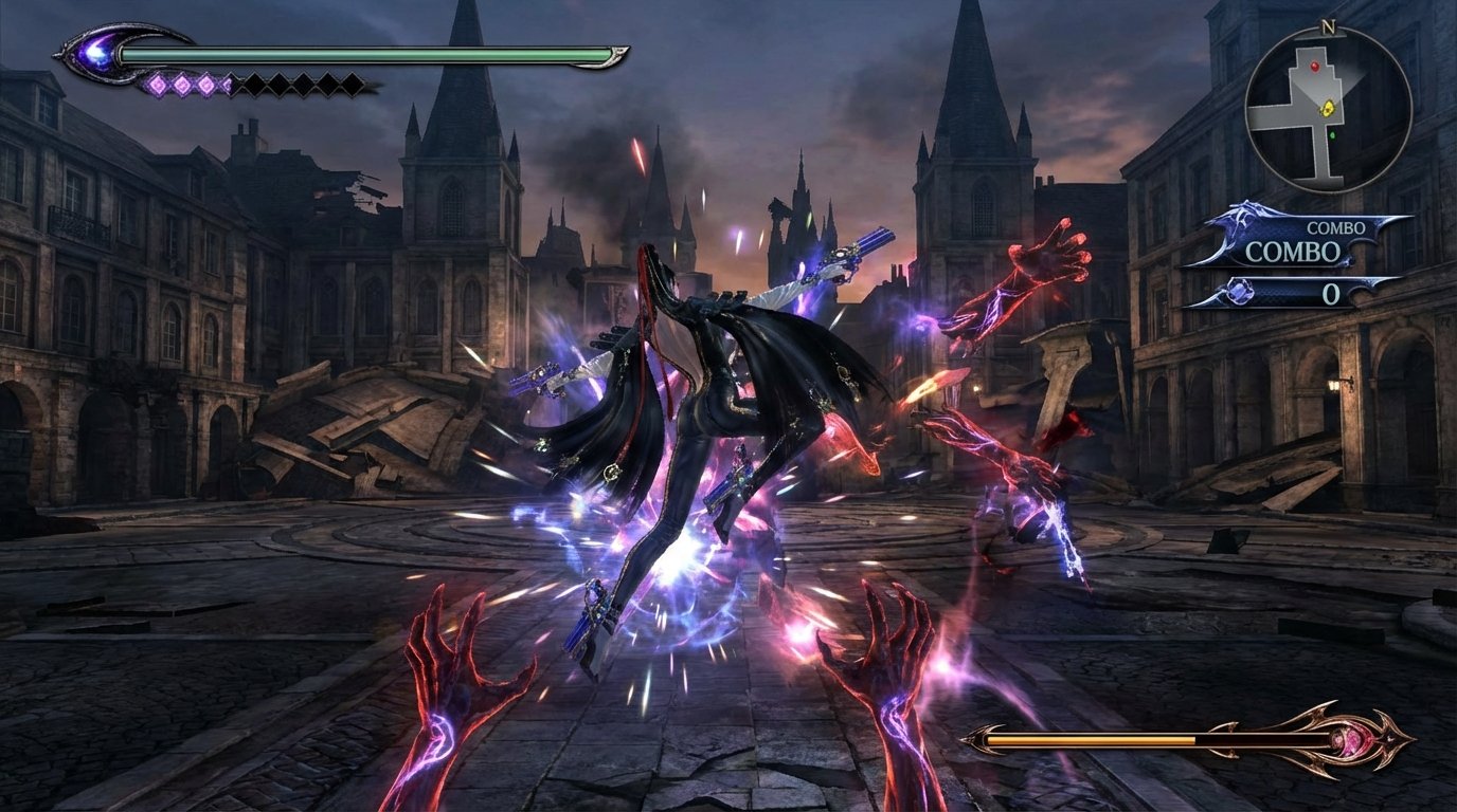 Bayonetta game screenshot