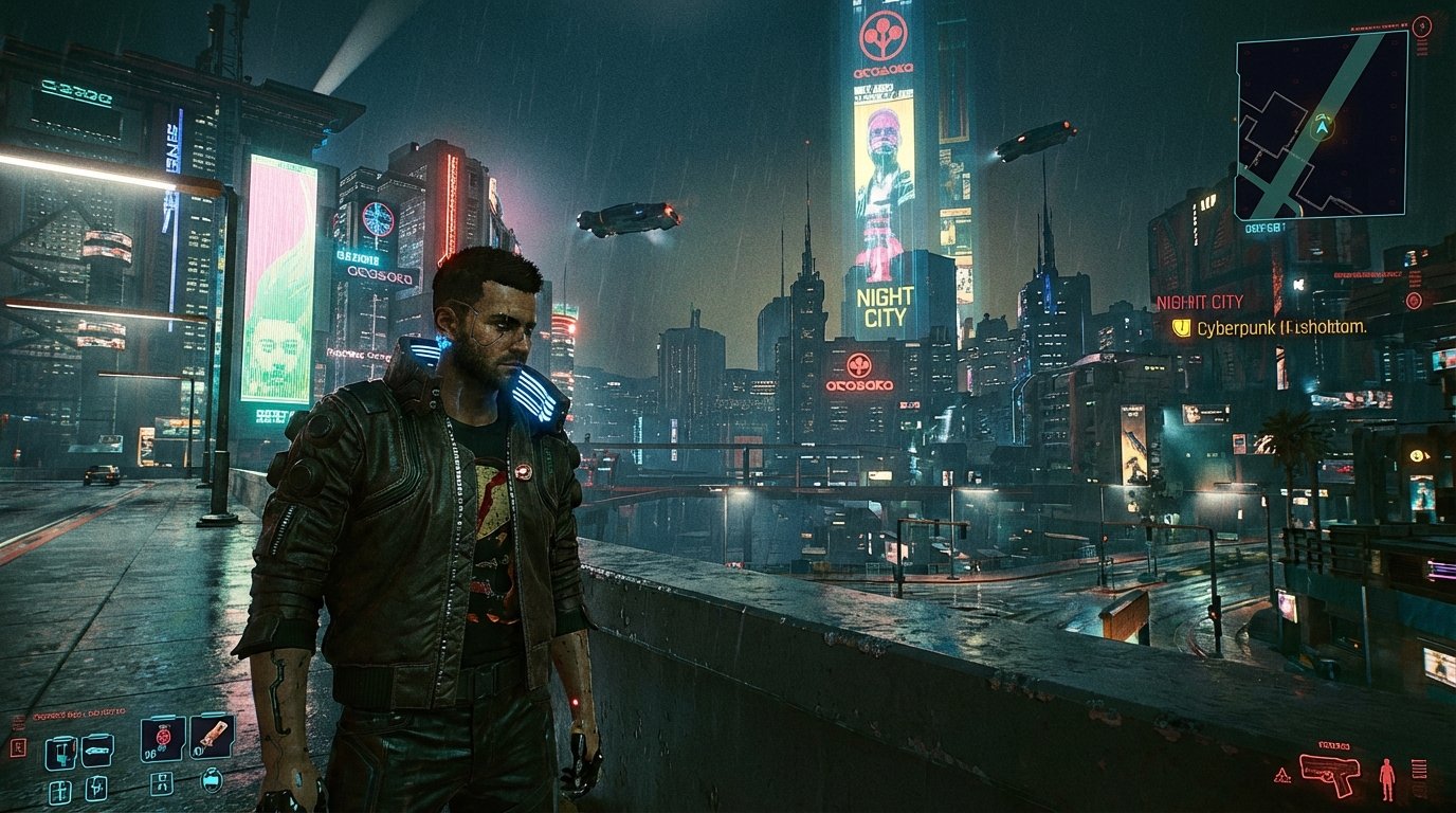 Cyberpunk 2077 game screenshot