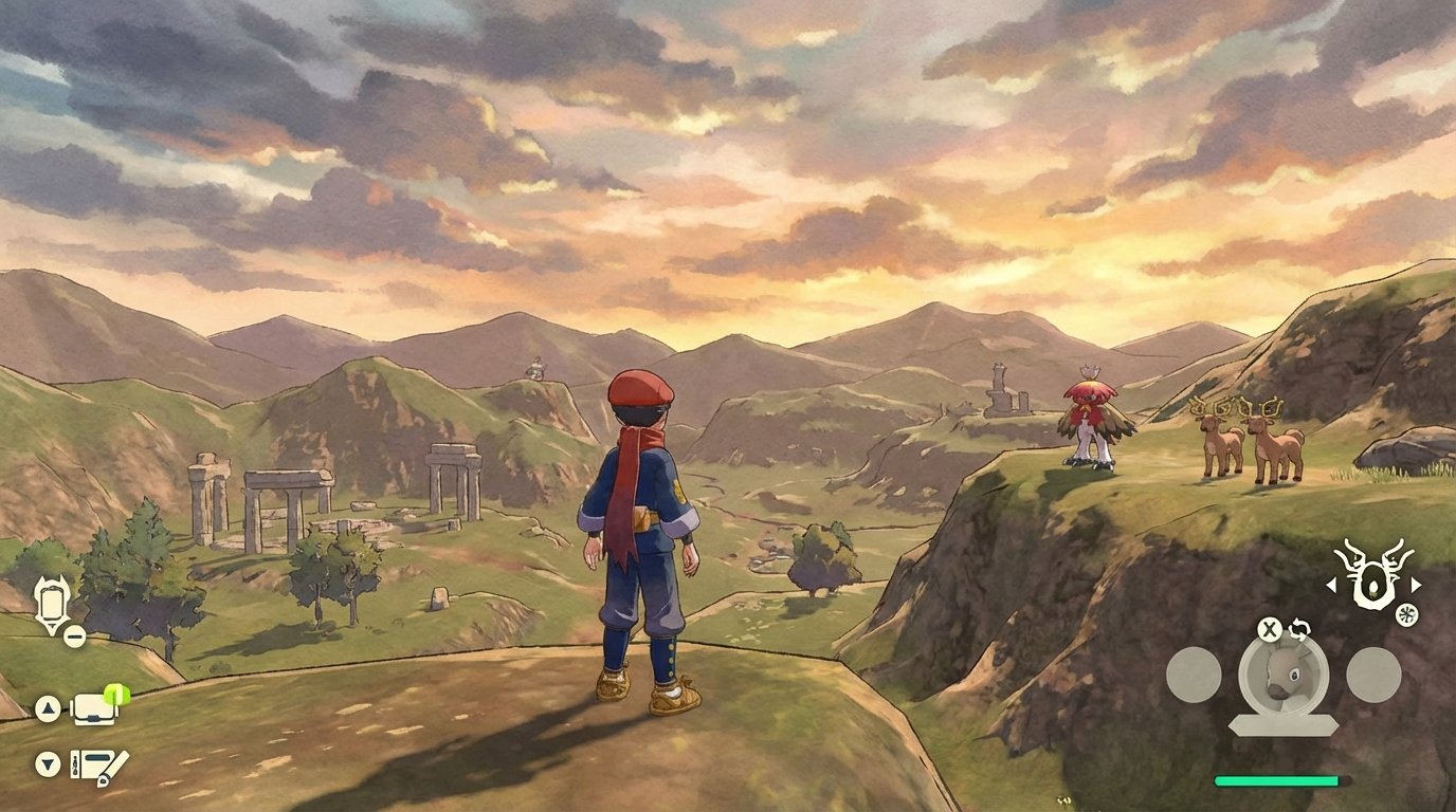 Pokémon Legends: Arceus game screenshot