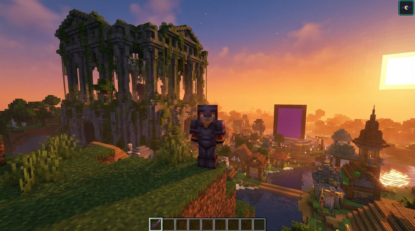 Minecraft game screenshot