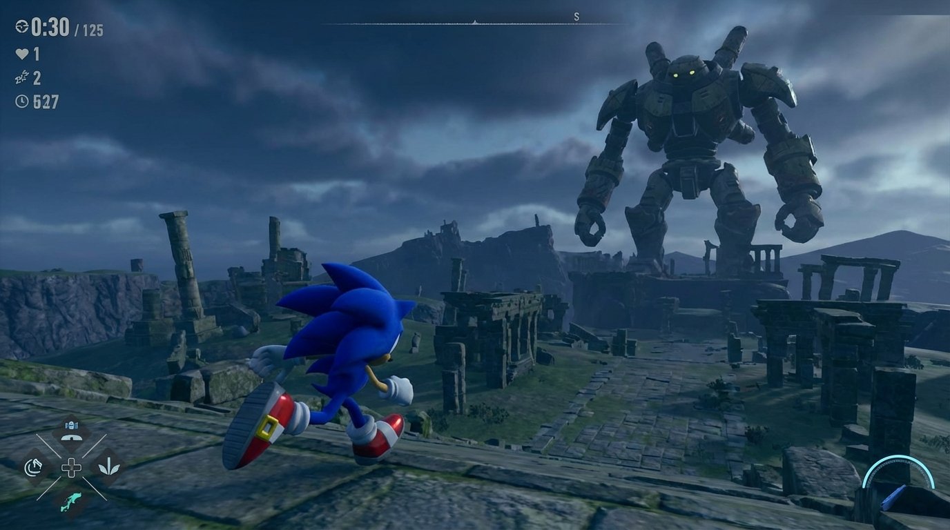 Sonic Frontiers game screenshot