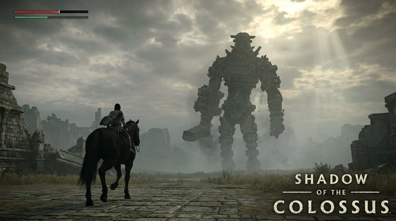 Shadow of the Colossus game screenshot