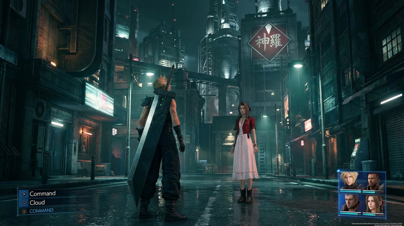 Final Fantasy VII game screenshot