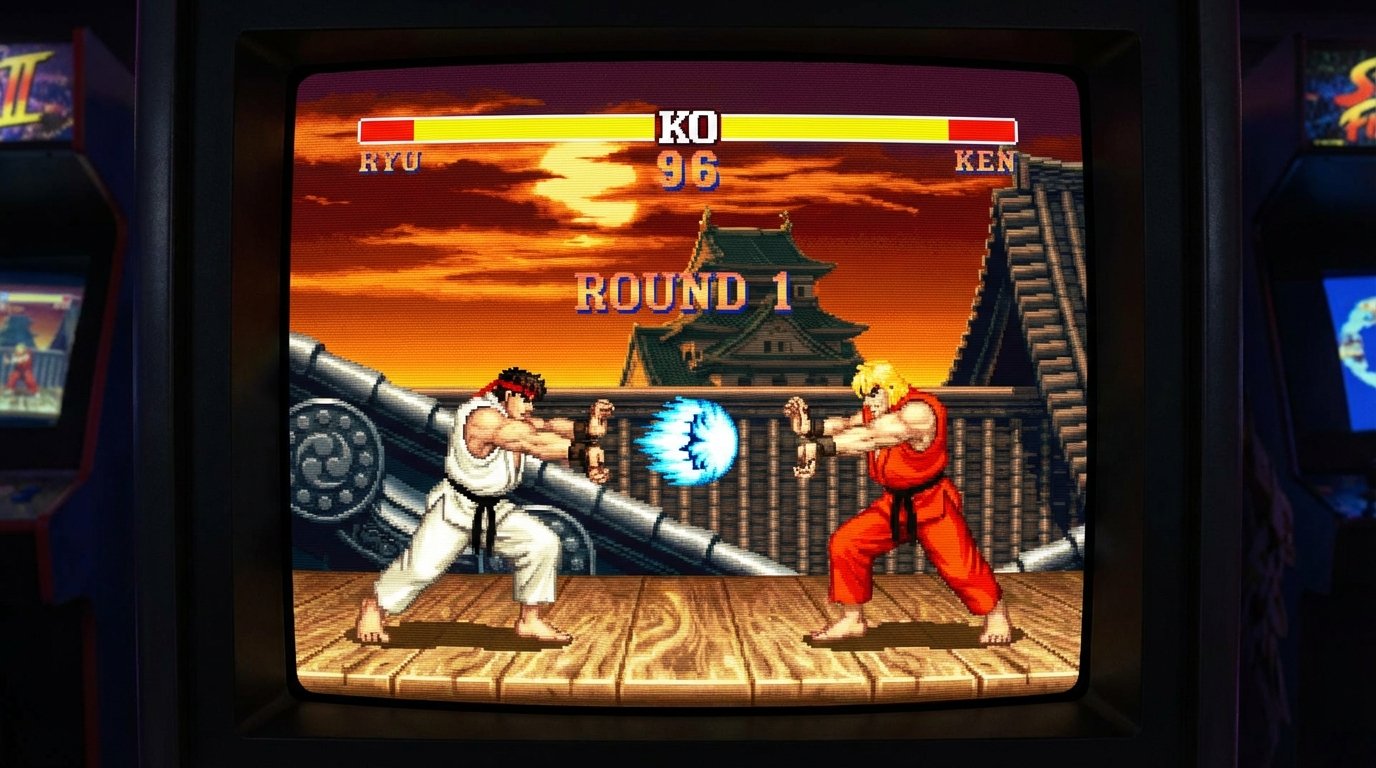 Street Fighter II game screenshot