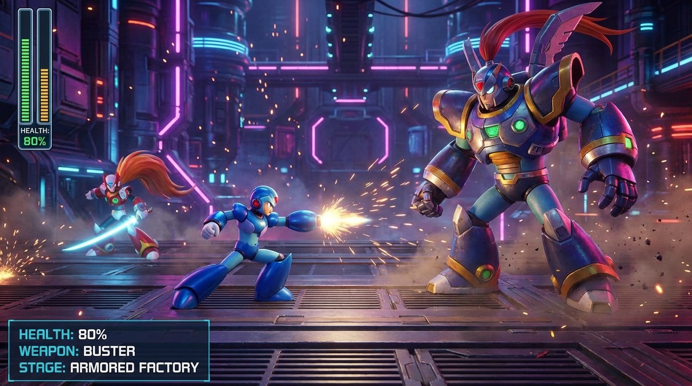 Mega Man X game screenshot