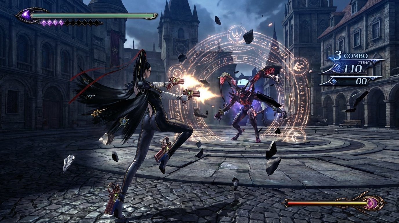 Bayonetta game screenshot
