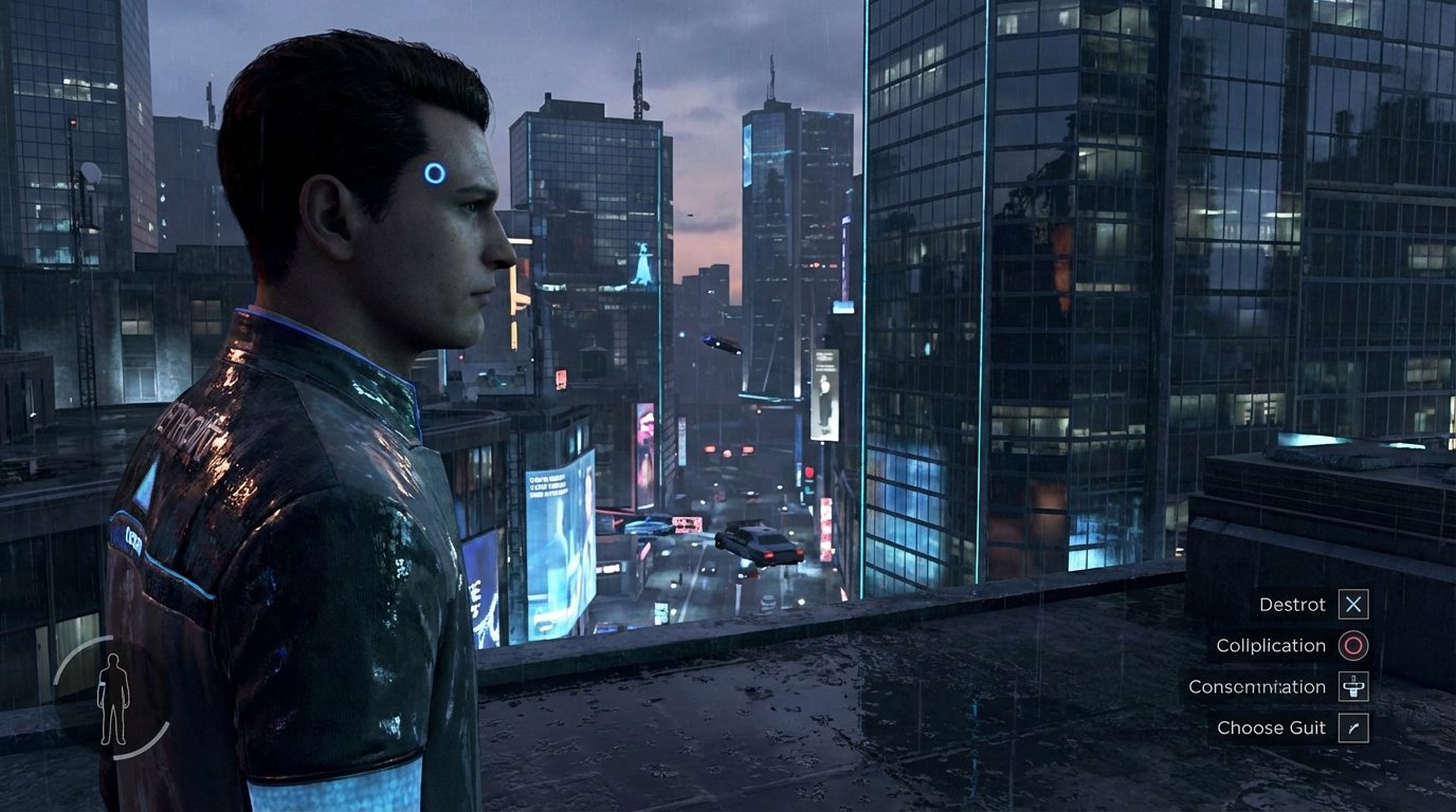 Detroit: Become Human game screenshot