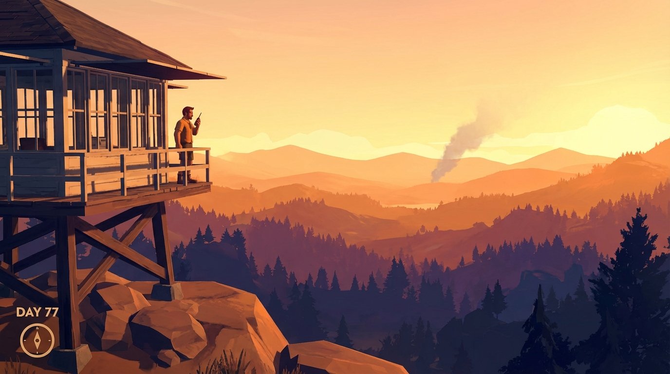 Firewatch game screenshot