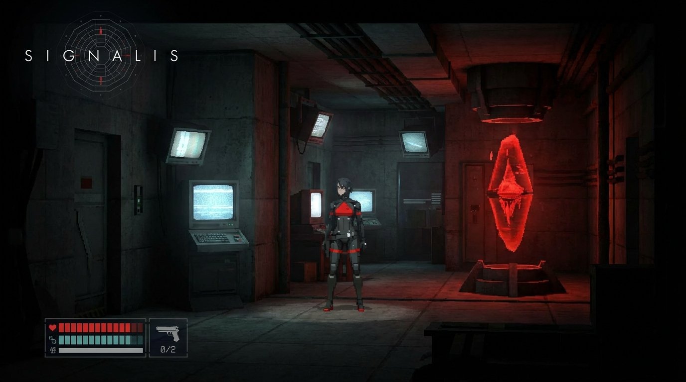 Signalis game screenshot
