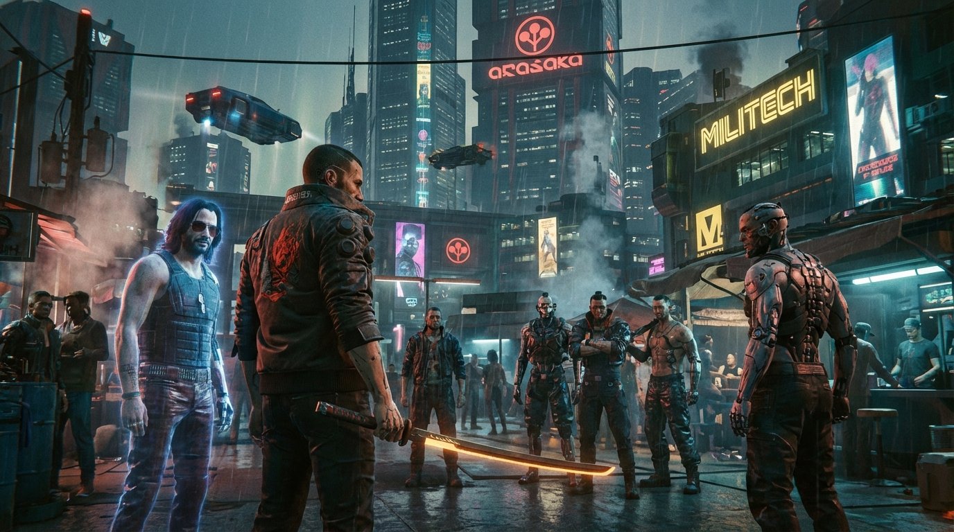 Cyberpunk 2077 game screenshot