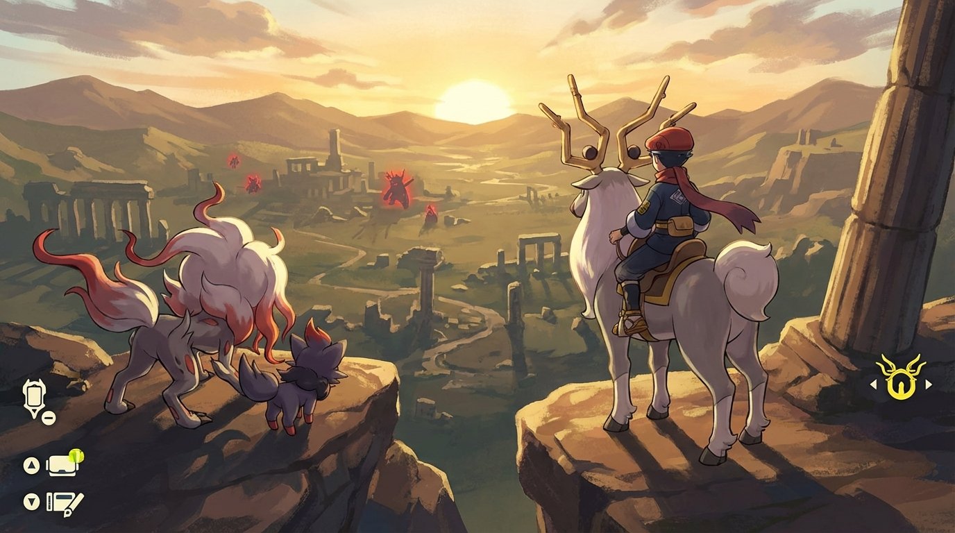 Pokémon Legends: Arceus game screenshot