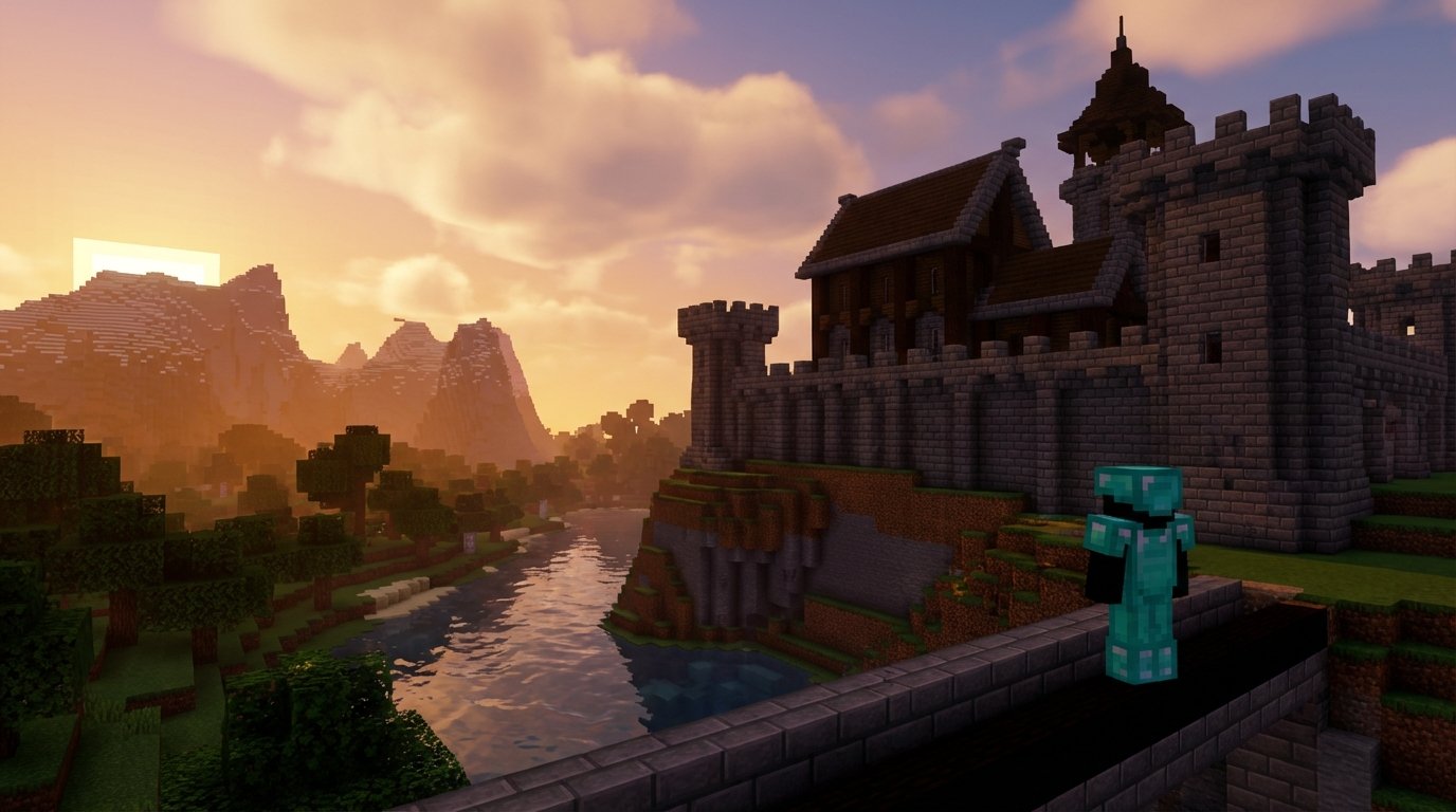 Minecraft game screenshot