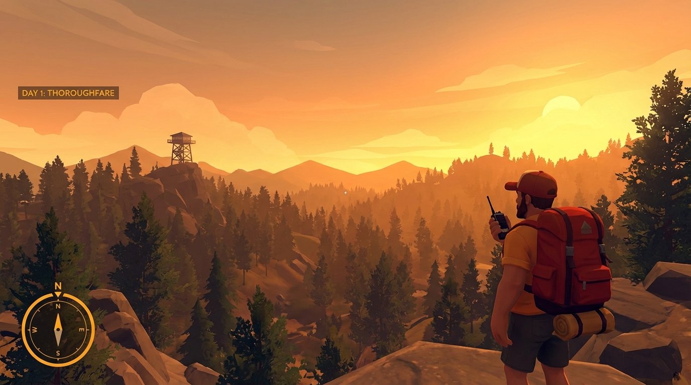 Firewatch game screenshot