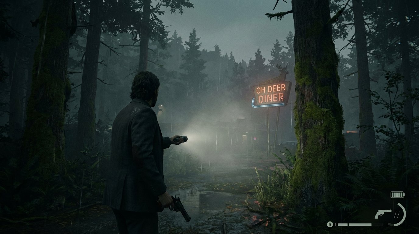 Alan Wake 2 game screenshot
