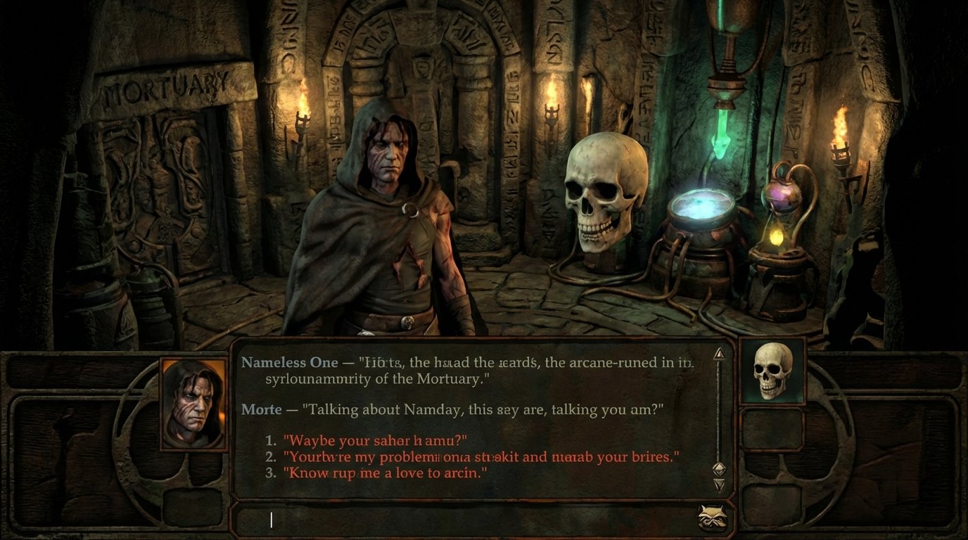 Planescape: Torment game screenshot