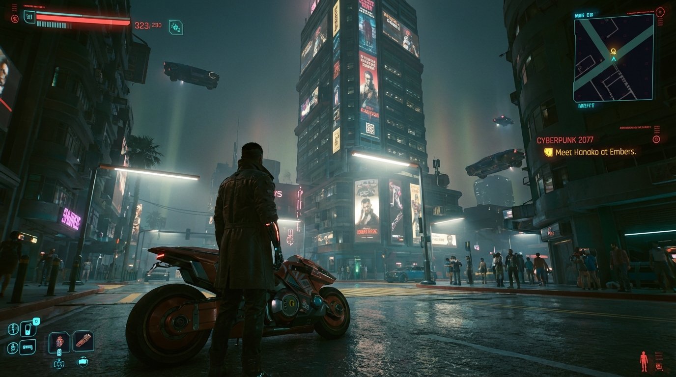 Cyberpunk 2077 game screenshot