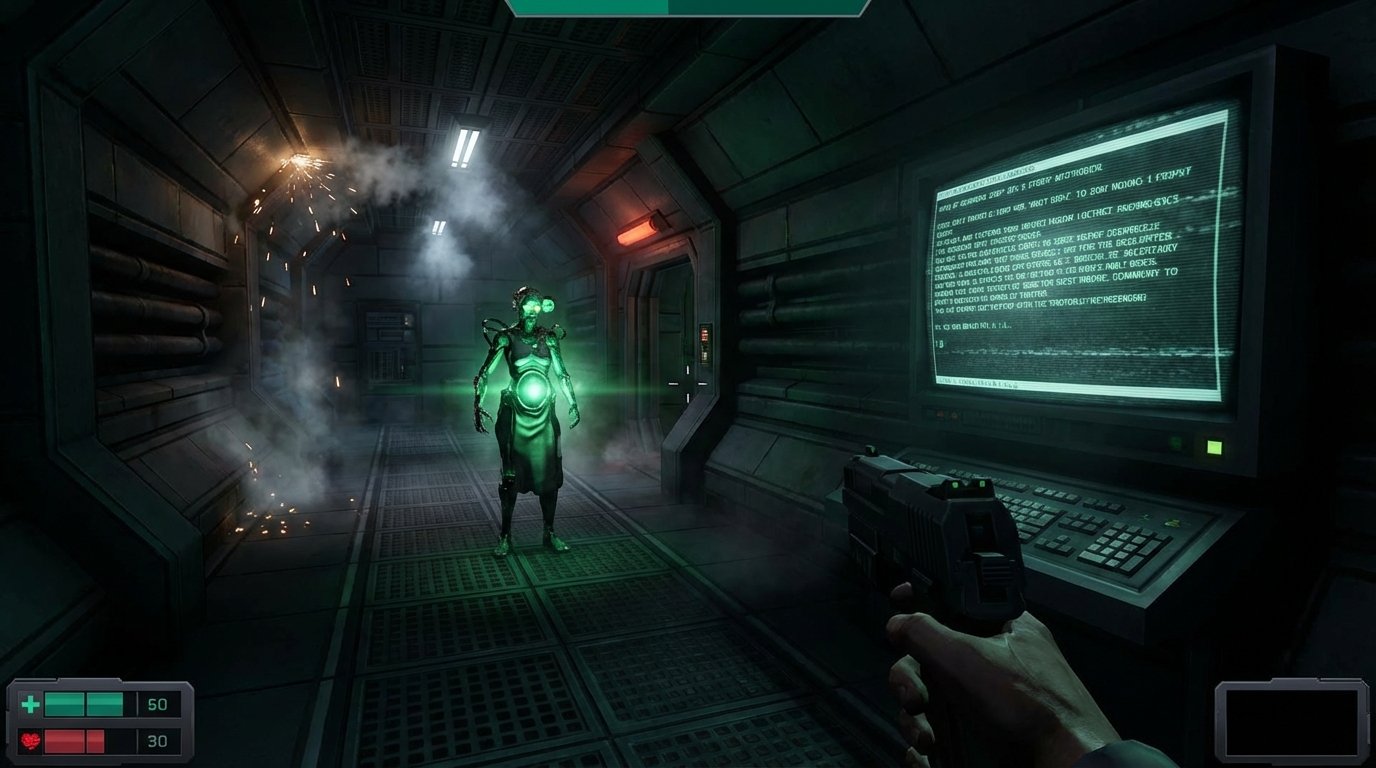 System Shock 2 game screenshot