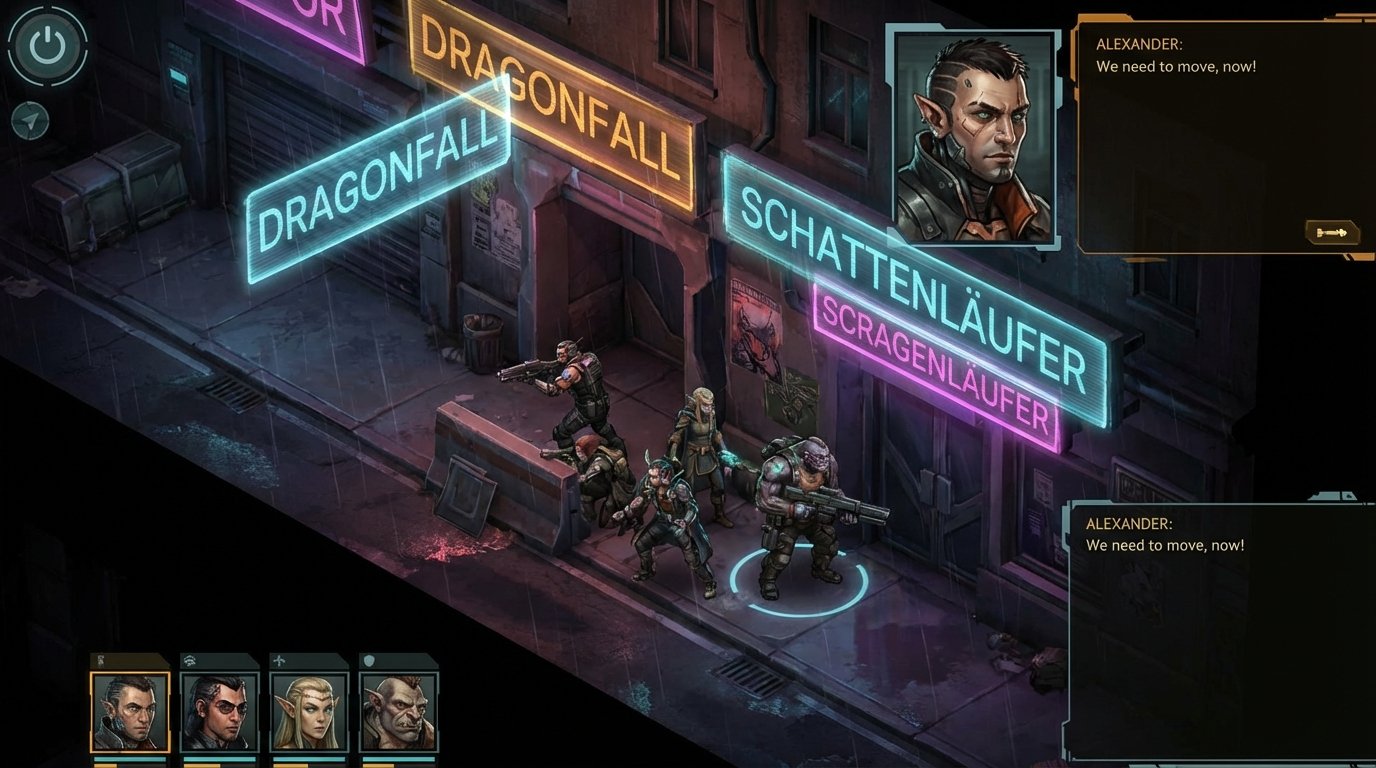 Shadowrun: Dragonfall game screenshot