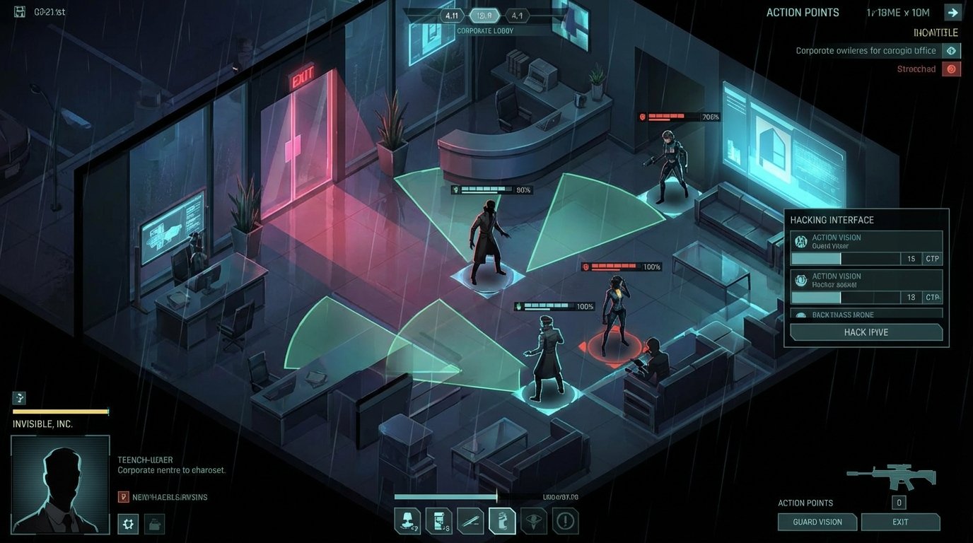 Invisible, Inc. game screenshot